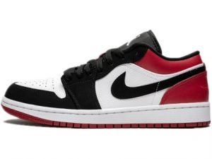 AIR JORDANS 1 LOW Black Toe553558116