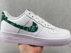 Air Force 1 Low Green Paisley