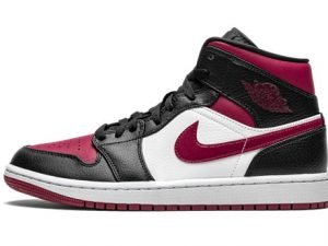Air Jordans 1 Mid Bred Toe5554724066