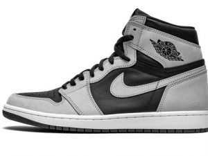 Air Jordans 1 High Black Smoke Grey 55508803