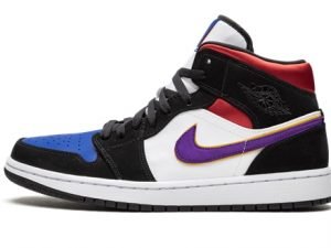 Air Jordans 1 Mid Lakers Top 3852542005