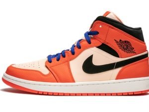 Air Jordans 1 Mid SE Team Orange852542800