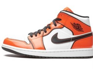 Air Jordans 1 Mid SE Turf Orange