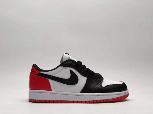 Air Jordan 1 black and white black toe - Image 6