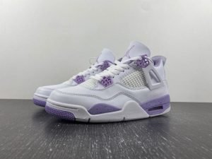 Air Jordan 4 White Purple Oreo Item No. CT8527-115