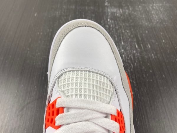 Nike SB x Air Jordan 4 '' League SB White Orange - Image 5
