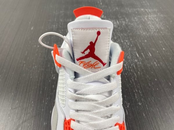 Nike SB x Air Jordan 4 '' League SB White Orange - Image 7