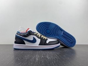 Air Jordan 1 Low SE white black dark blue