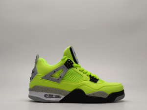 Air Jordan 4 fluorescent green