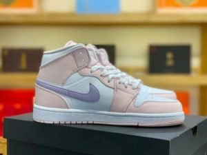 Air Jordan 1mid Pink Purple