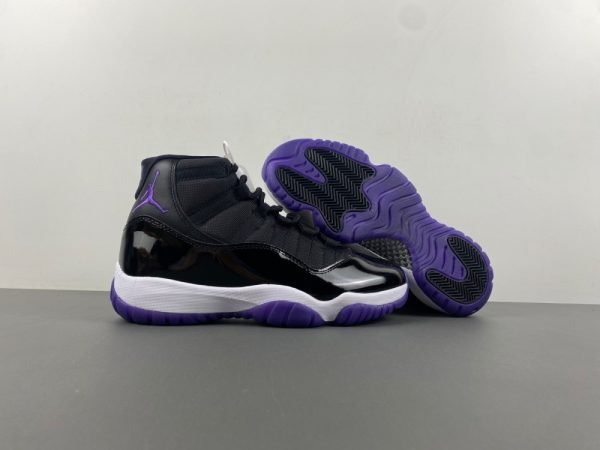 Air Jordan 11 Retro High Top Black Purple