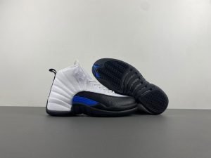 Air Jordan 12 white black blue