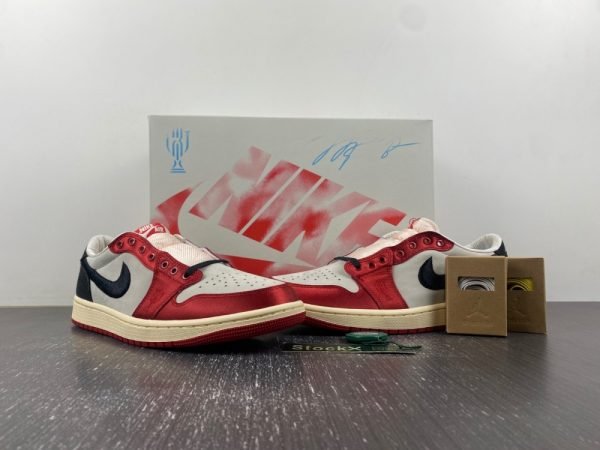 Trophy Room x Air Jordan 1 Low OG “Home” - Image 2