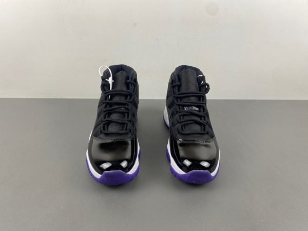 Air Jordan 11 Retro High Top Black Purple - Image 3