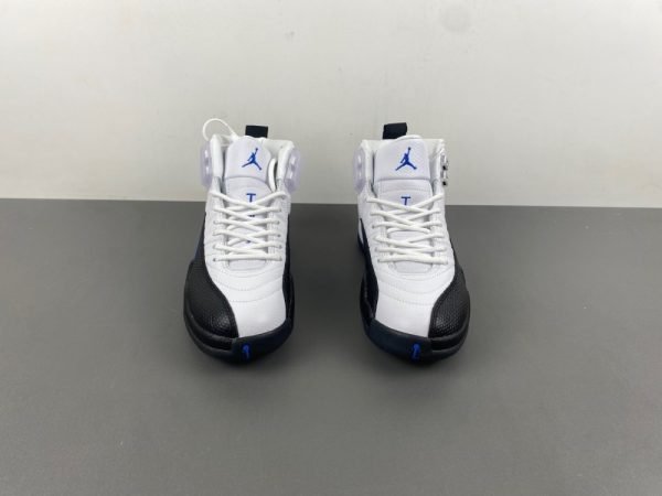 Air Jordan 12 white black blue - Image 4