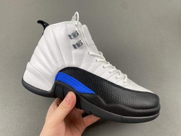 Air Jordan 12 white black blue - Image 5