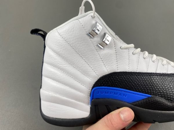 Air Jordan 12 white black blue - Image 6