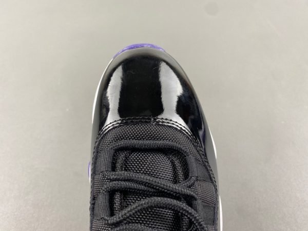 Air Jordan 11 Retro High Top Black Purple - Image 7