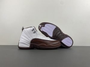 Air Jordan 12 White Wine Red