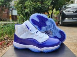 Air Jordan 11 White Purple
