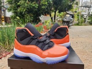 Air Jordan 11 black orange red