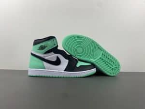 Air Jordan 1 High OG White/Black-Green Glow Dz5485-130