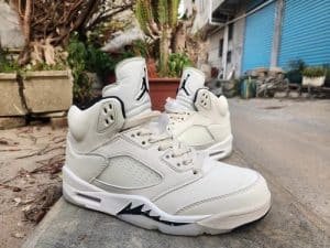 Jordan 5 Retro Metallic White (2015) (GS)