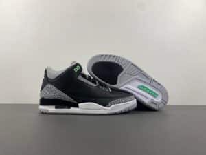 real Air Jordan 3 Green Glow