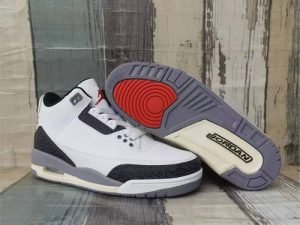 Nike Air Jordan3 white gray