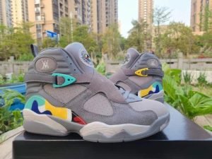 Air Jordan8 joint all gray
